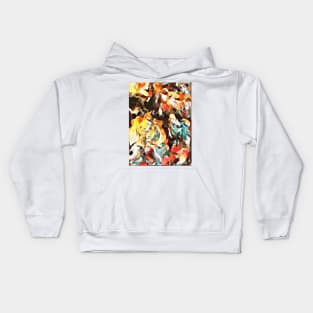 Cubist Clouds Kids Hoodie